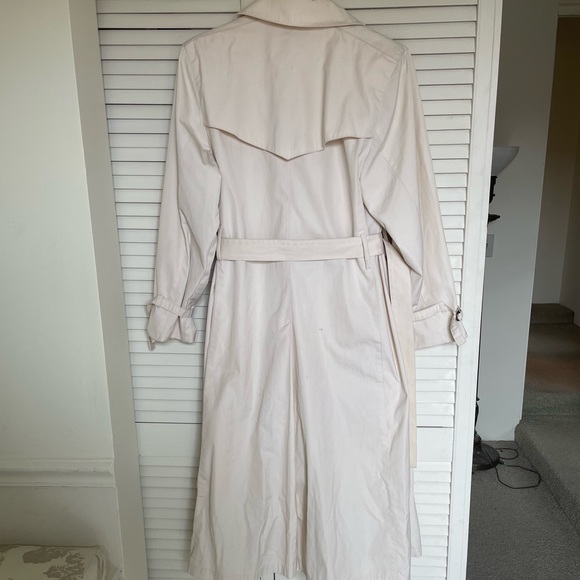 Vintage Women’s London Fog Cream Trench Coat size 12 - Picture 3 of 10